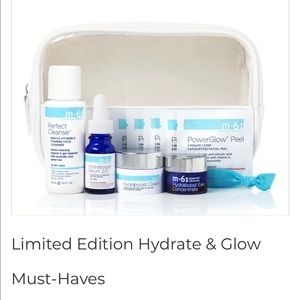 M-61 limited edition hydrate and glow kit